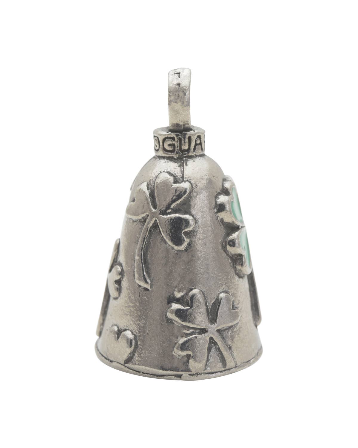 Guardian Bell – Porta-chaves - Unissexo por atacado – Sino Shamrock Guardian Bell com Trevo de Quatro Folhas2
