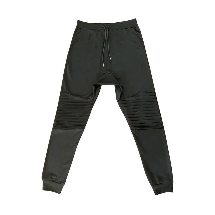 Pantalon jogger à l'entrejambe pour la vente par BOU BY SAVON
