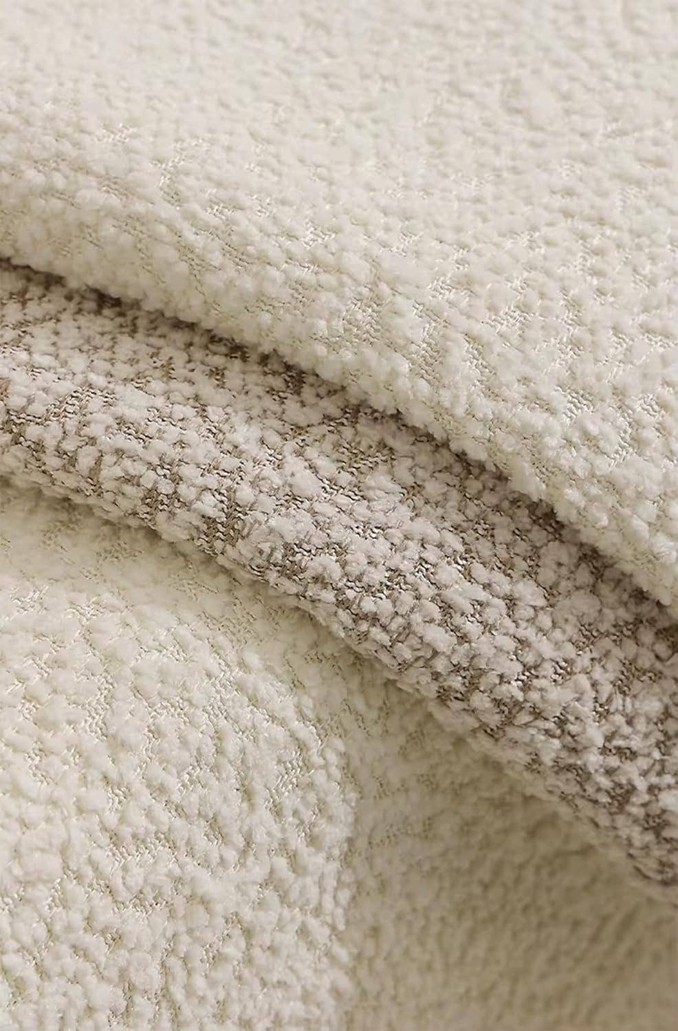 Fennco Styles - Wholesale Throw/Decorative Pillow - Textured Bouclé-Style Throw Pillow3