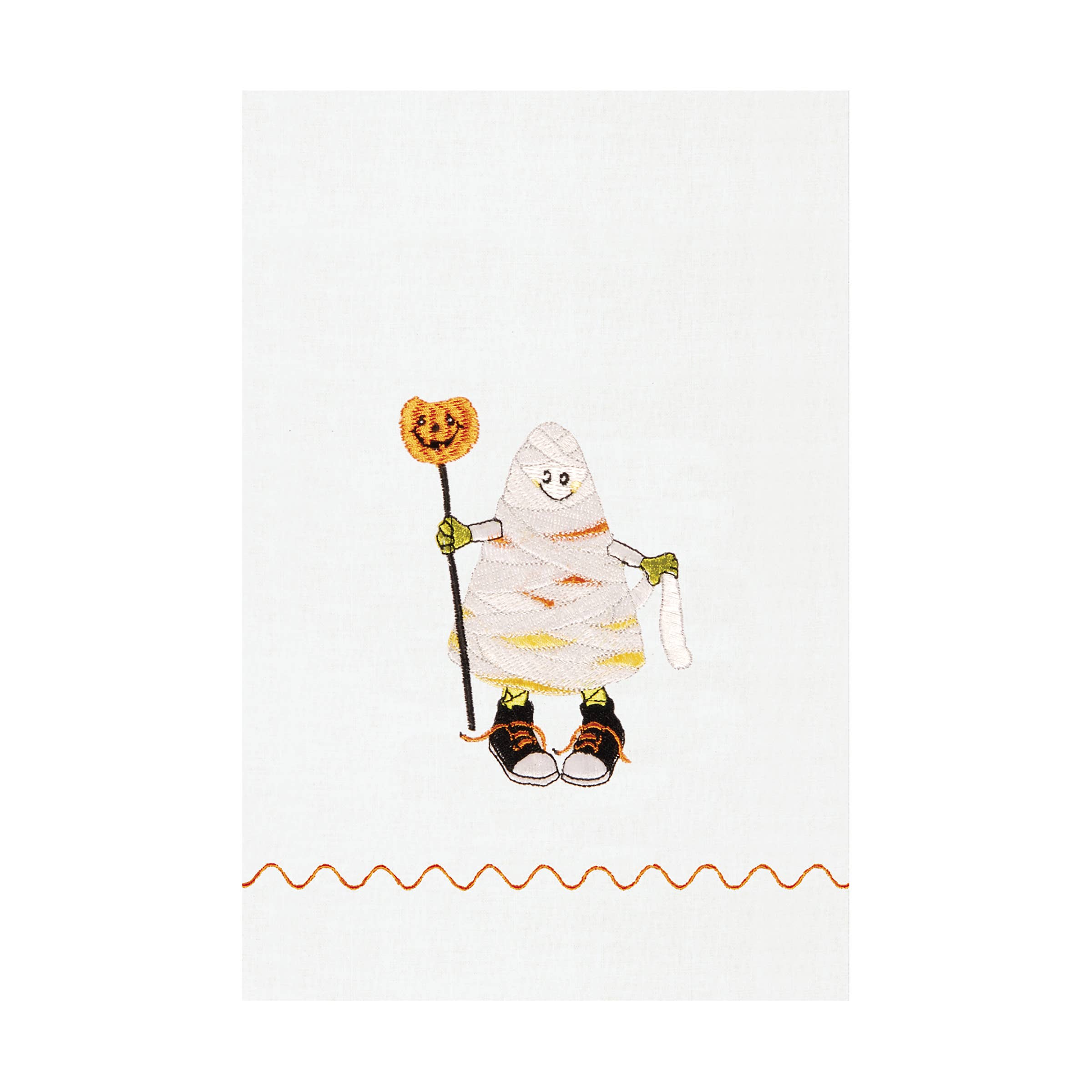 C&F Home - Wholesale Hand Towel - SALE Halloween Candy Corn Mummy Guest Hand Towel0