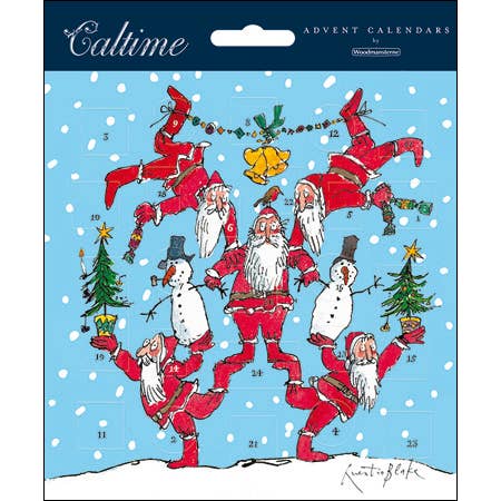 Balancing Santas Christmas Advent Calendar for wholesale by Nelson Line