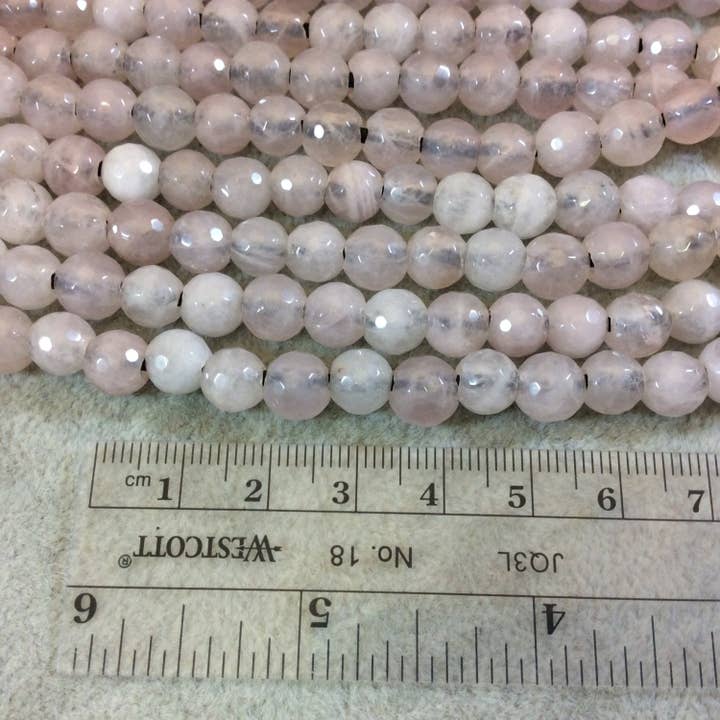 Only Beads - Wholesale Beads - Pink Rose Quartz Beads, 8mm, 2.5mm Holes1