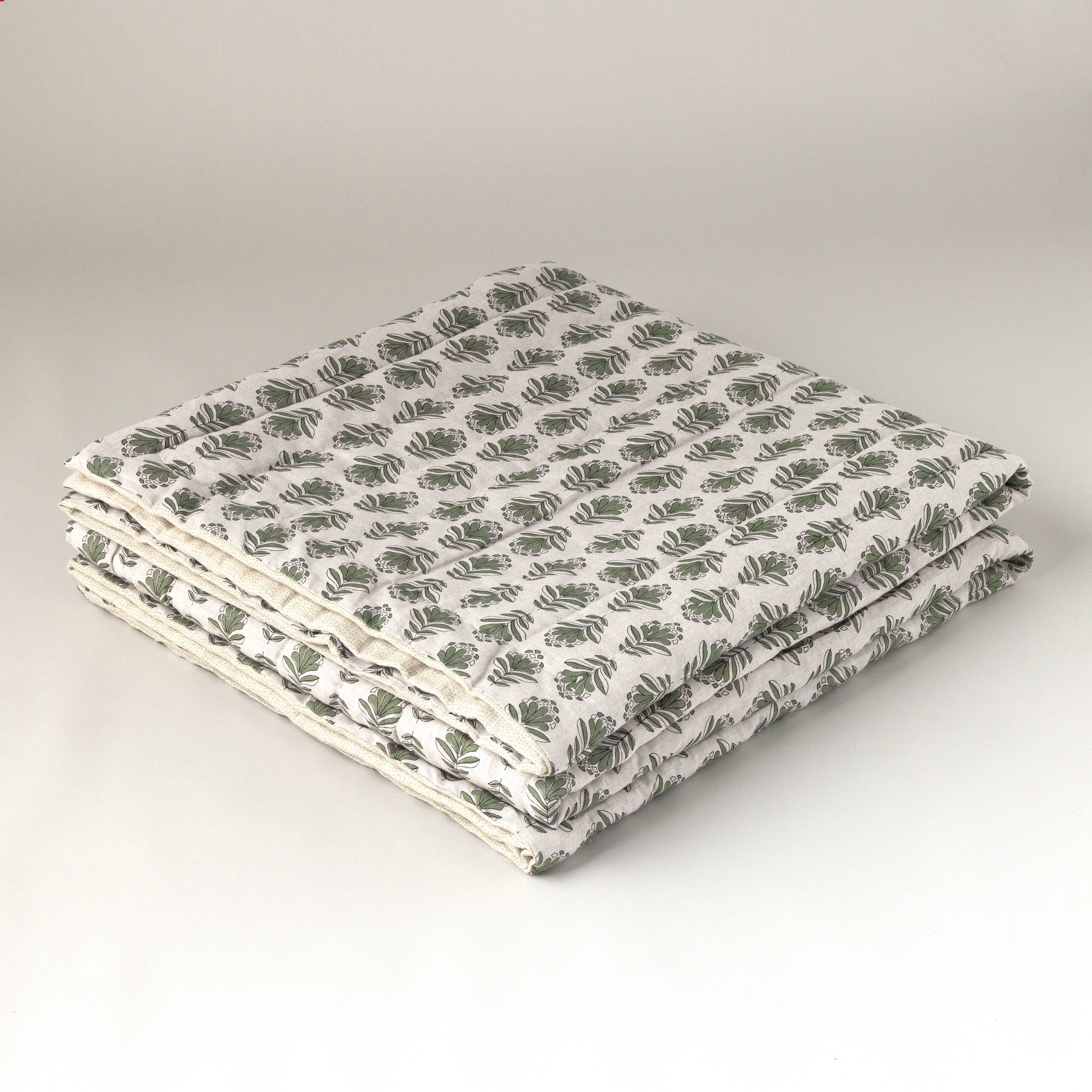 Co.House Designs - Wholesale Quilt - Charlie Block Print Quilt2