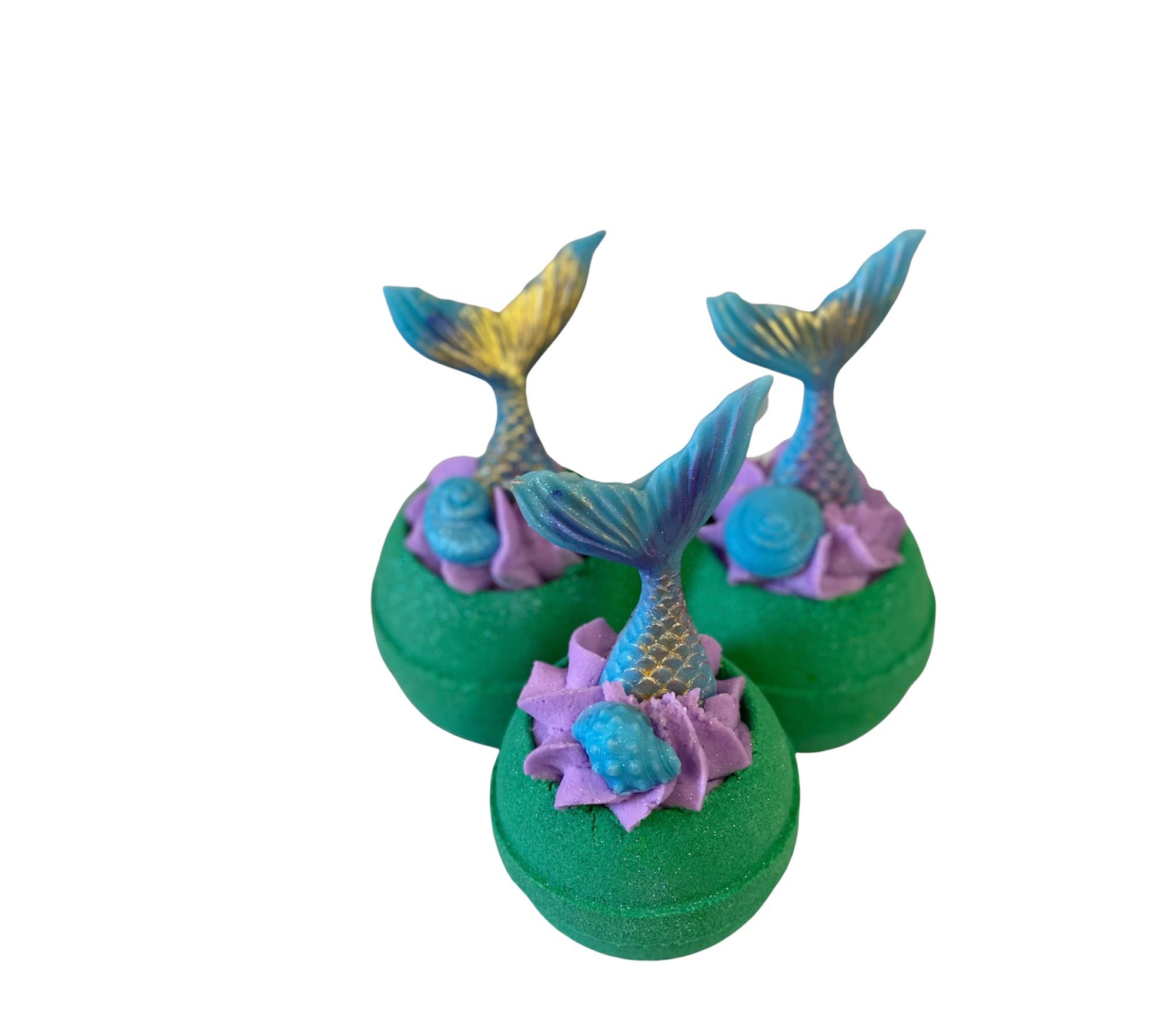 Scrub Cosmetics - Wholesale Bath Bomb/Fizz - Mermaid  Bath Bombs With Foaming Butter1