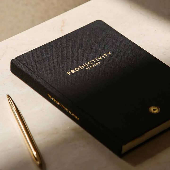 Intelligent Change - Wholesale Planner - Productivity Planner Black - Time Tracking, Goals, Self-Care1