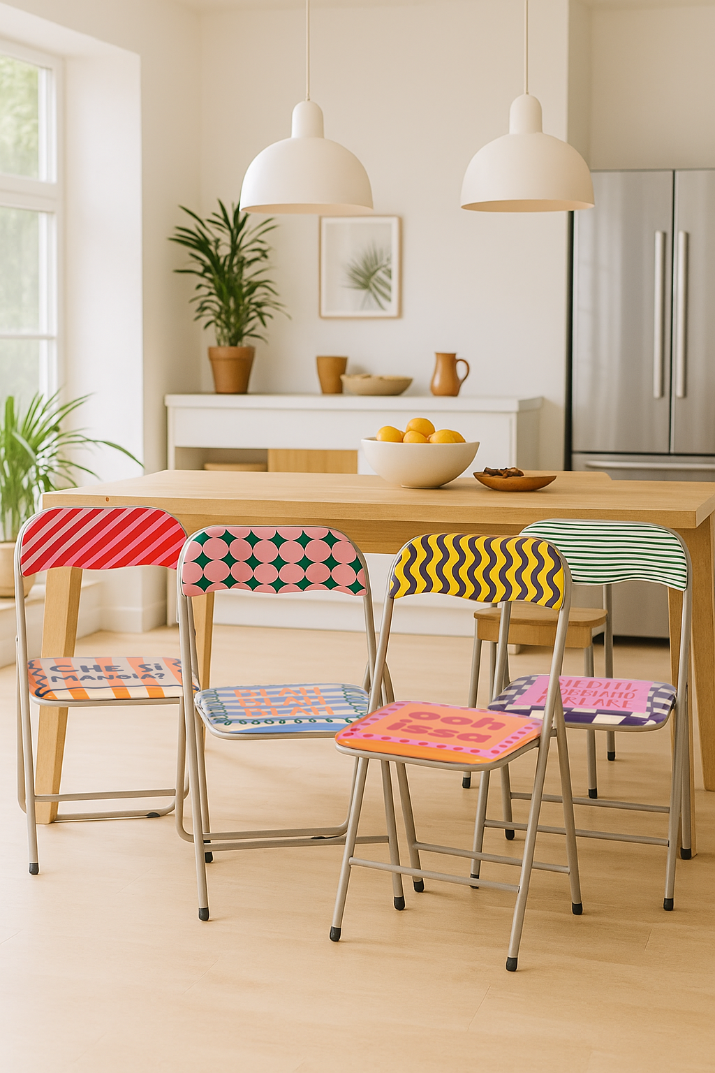 VdE Tivoli 1996 – Engroshandel Foldestol – More Amor klapstol i kulstofstålrør, 4 assorterede designs13