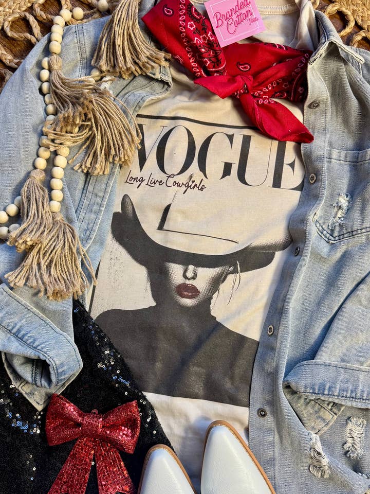 Vogue Cowgirl for wholesale by Branded Cotton