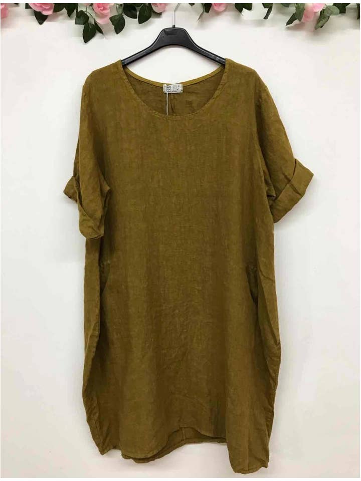 LINEN & COTTON HOUSE – Engroshandel Kjole - Dame – Linnedkjole 167 Forårs- og Sommerkøb1