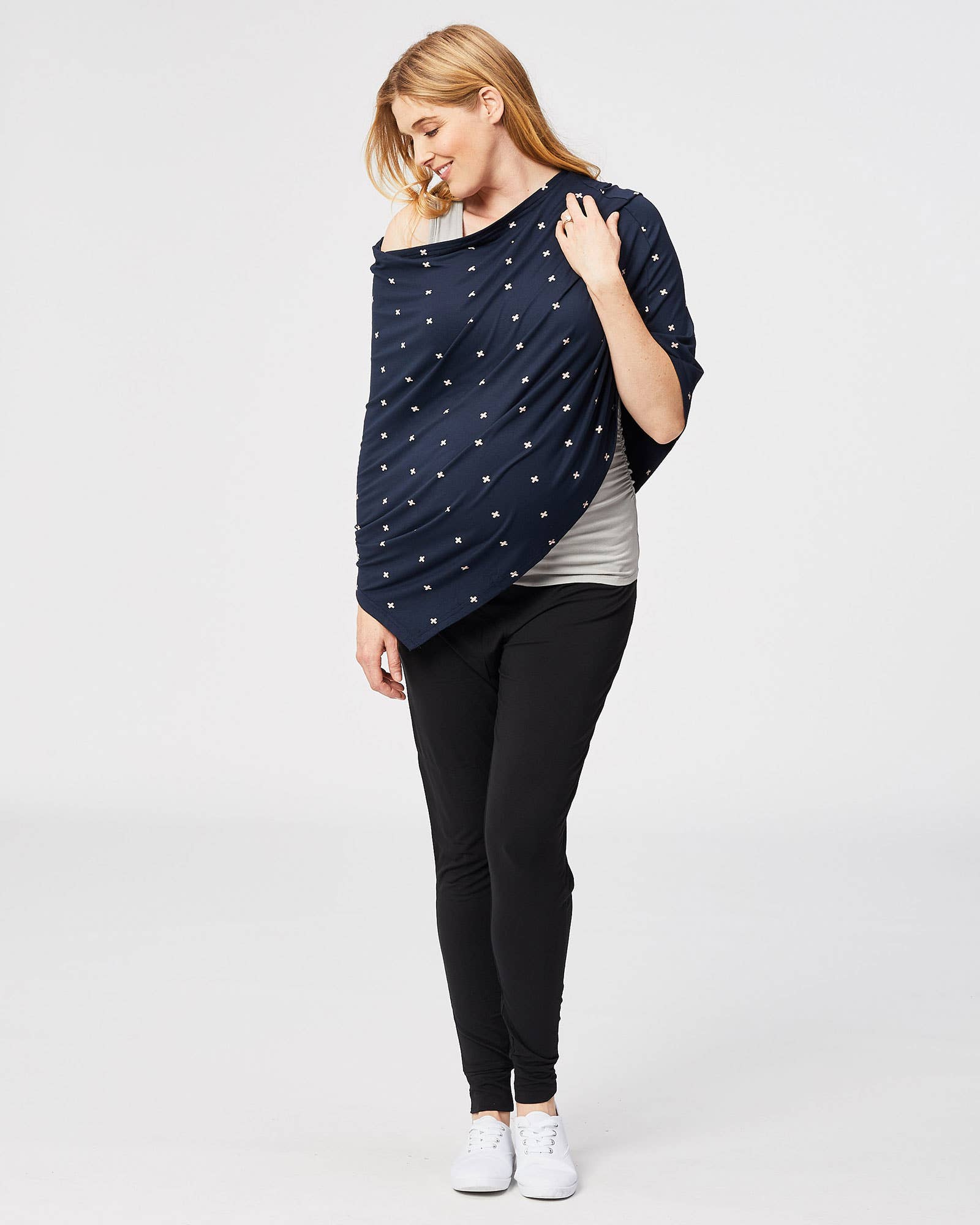 Cake Maternity - Wholesale Nursing Scarf - Maternity - Hokey Pokey Nursing Poncho1