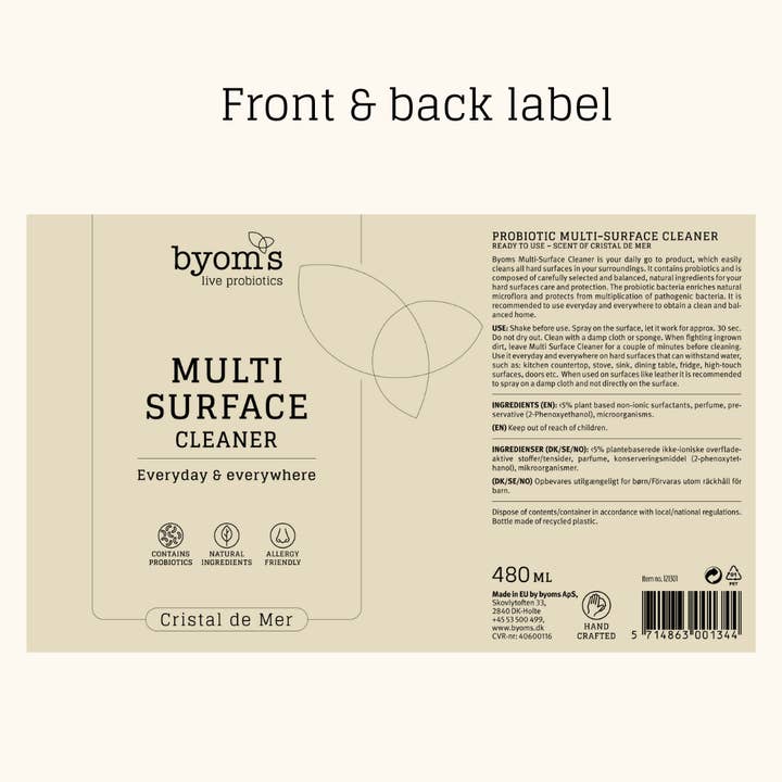 Byoms - Wholesale Multi-Surface Cleaner - PROBIOTIC MULTI SURFACE CLEANER - SC6
