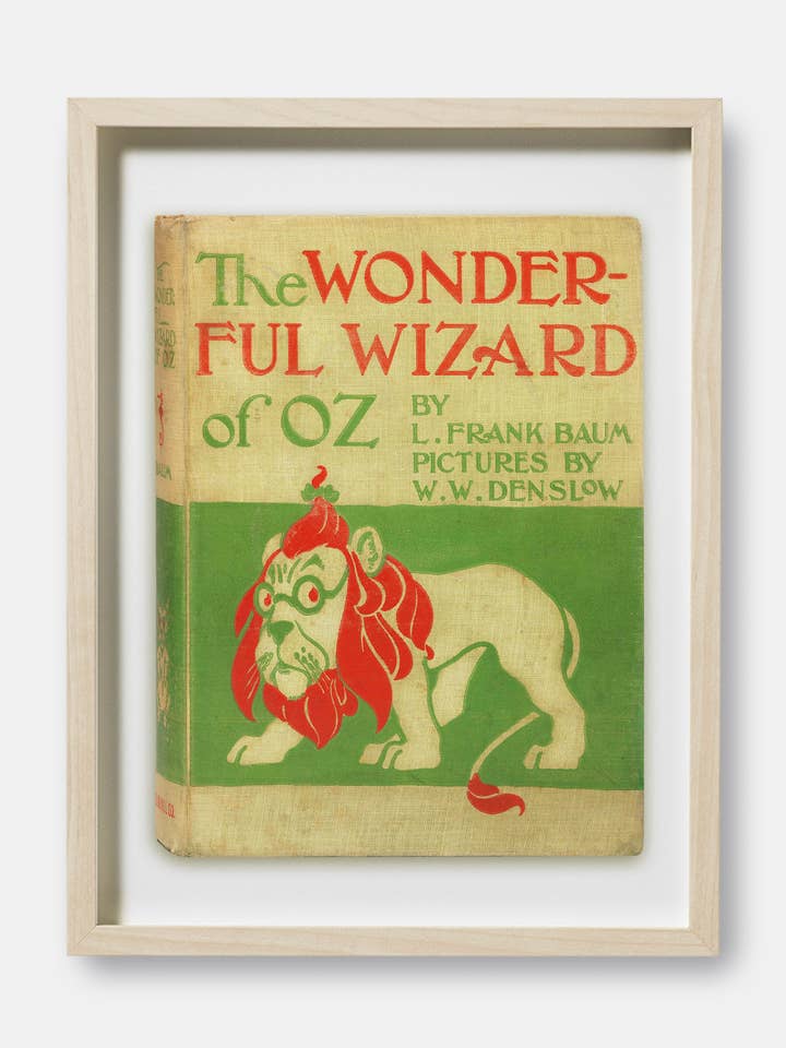 Den vidunderlige troldmand fra Oz bogomslagstryk for engroshandel hos The Curious Desk