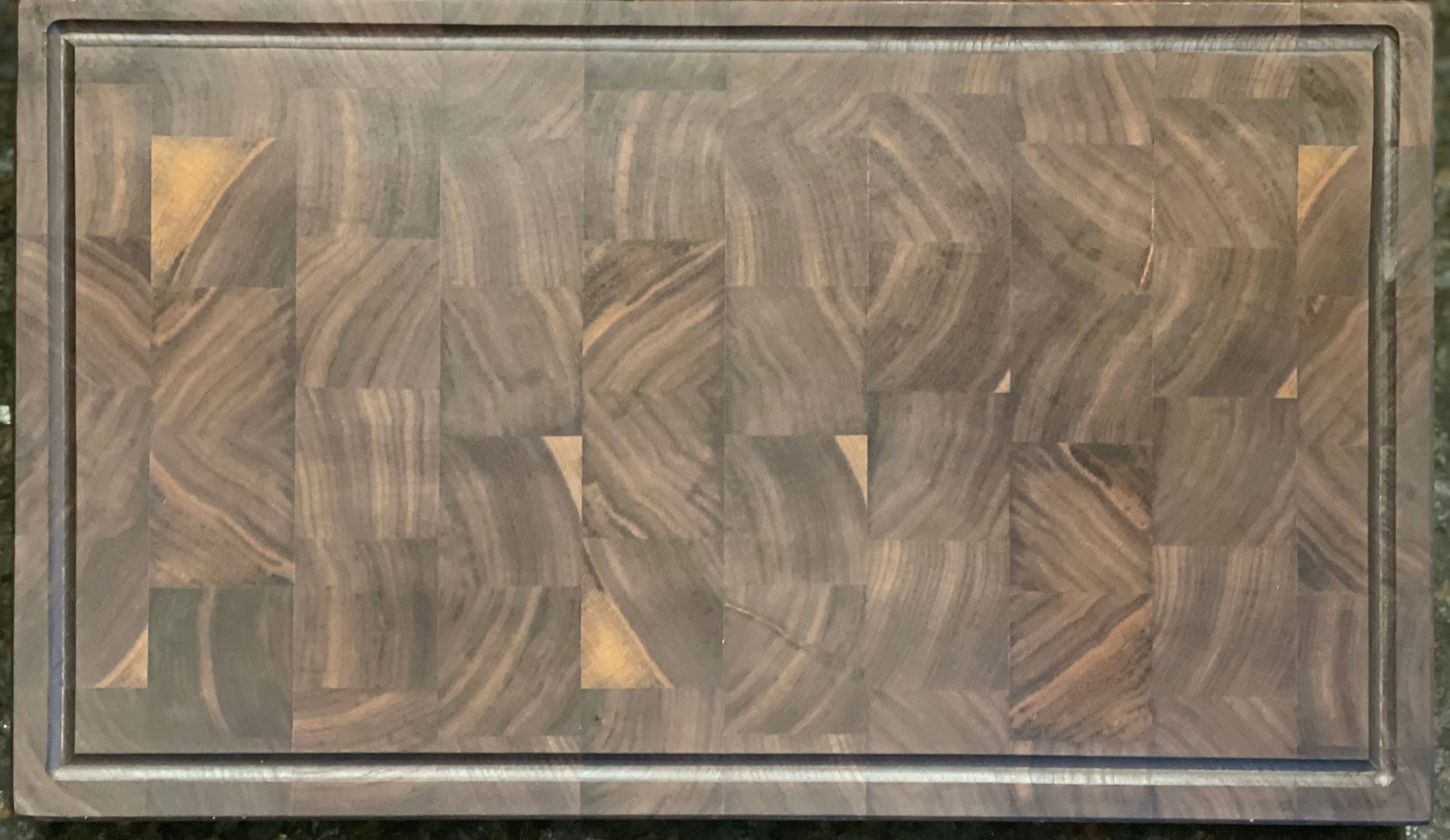 Rock Woodworks – Engroshandel Skærebræt – Valnød End Grain Skærebræt3