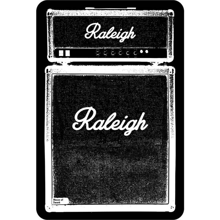 Raleigh NC Amp Sticker for wholesale by House of Swank Clothing