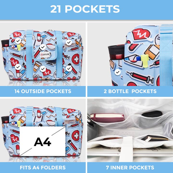 Nurse Bag and Utility Tote | Waterproof (IP64) | Cure All for wholesale on Faire