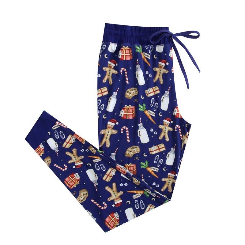 Jammie Session formerly Big Dreams Little Jammies - Wholesale Lounge Sweatpants/Joggers - Women's - Santa’s Treats Women's Jogger Pants0