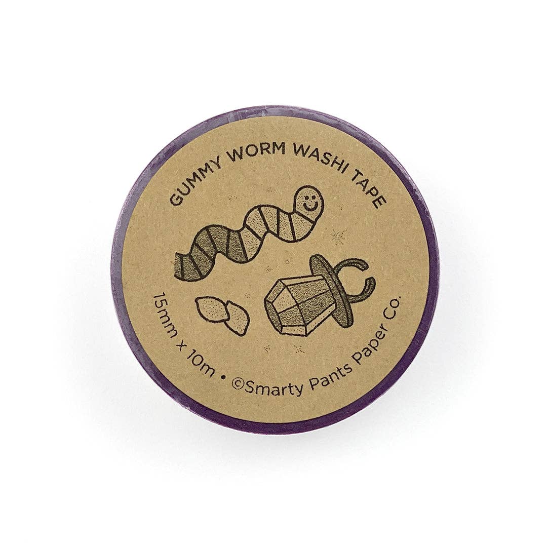 Smarty Pants Paper - Wholesale Washi Tape - Gummy Worm Washi Tape1