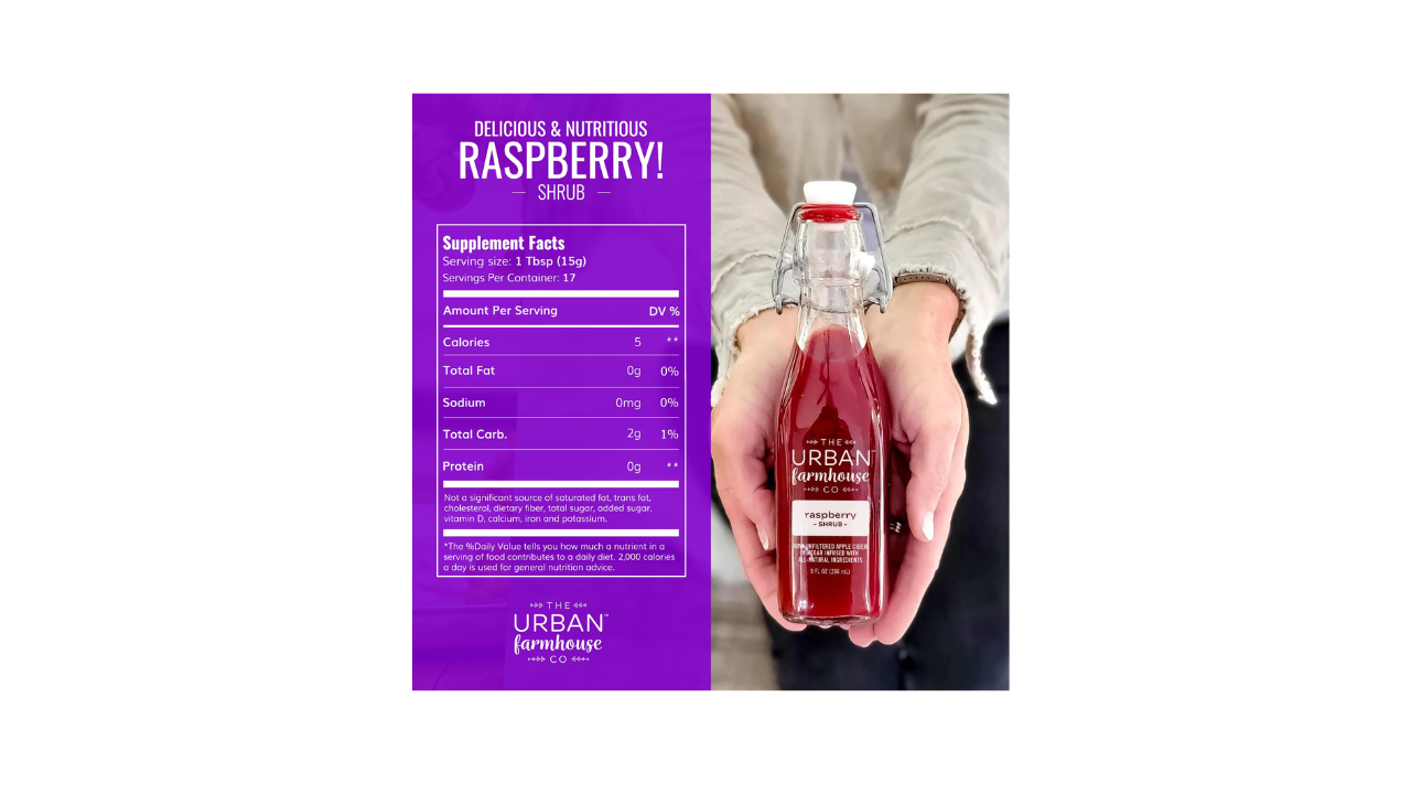 The Urban Farmhouse Co - Wholesale Drink Mix - Classic Collection Organic Living Vinegars 6 Varieties2