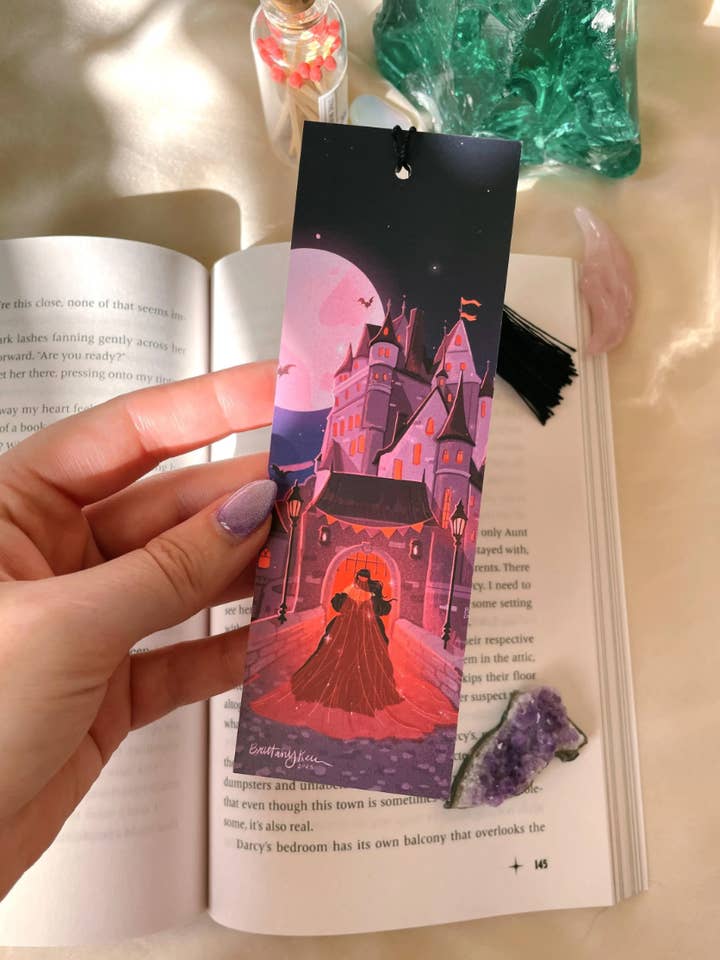 Vampyrens Slot Bogmærke for engroshandel hos Brittany Keller Art