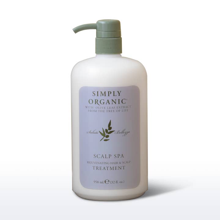 Helt enkelt organisk hårbotten spa föryngrande behandling (ryggstång - 958 ml) för wholesale av Simply Organic