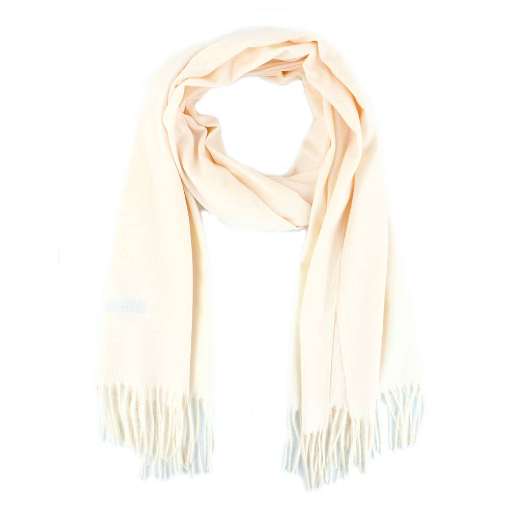 Sensibling Corp. - Wholesale Scarf - Women's - Solid Cashmere Blend Soft Wrap Shawl Scarf15