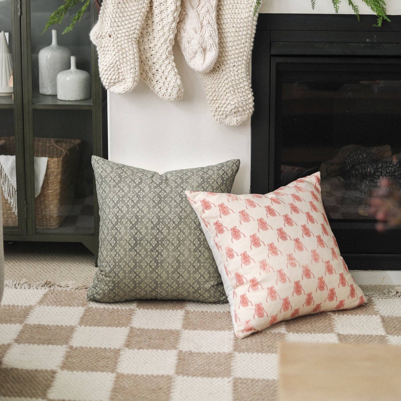Woven Nook - Wholesale Throw Pillow Cover - Clove - 22"4
