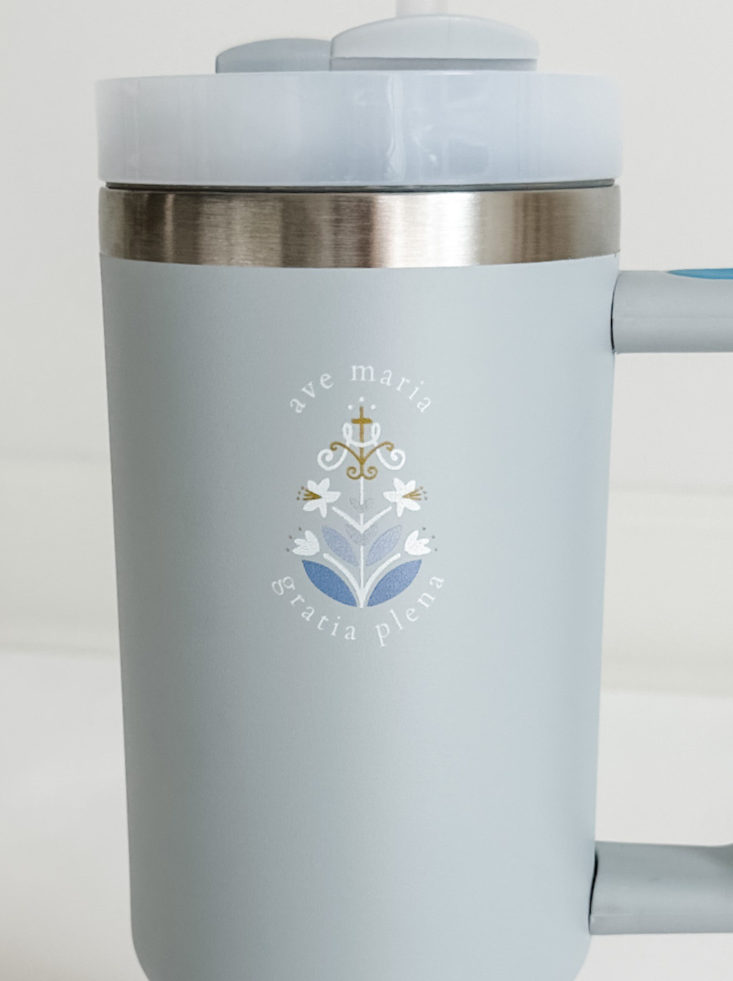 Lily & Lamb - Wholesale Insulated Mug/Tumbler - Ave Maria Tumbler2