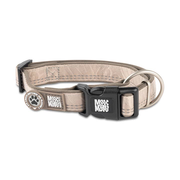 J'AI COMPRIS ! Collier pour chien Smart ID - Matrix 2.0 Sand pour la vente par Max & Molly
