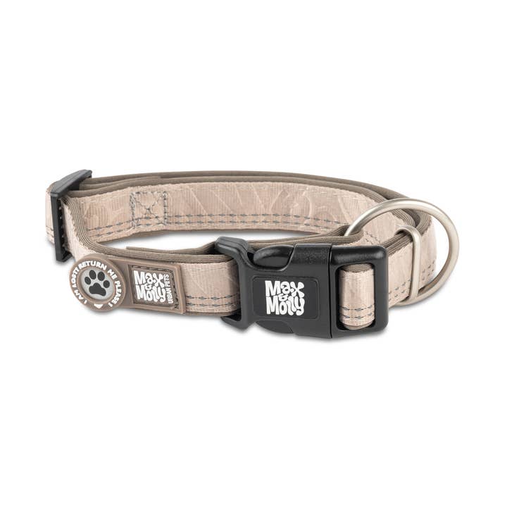 GOTCHA! Smart ID Dog Collar - Matrix 2.0 Sand for wholesale by Max & Molly