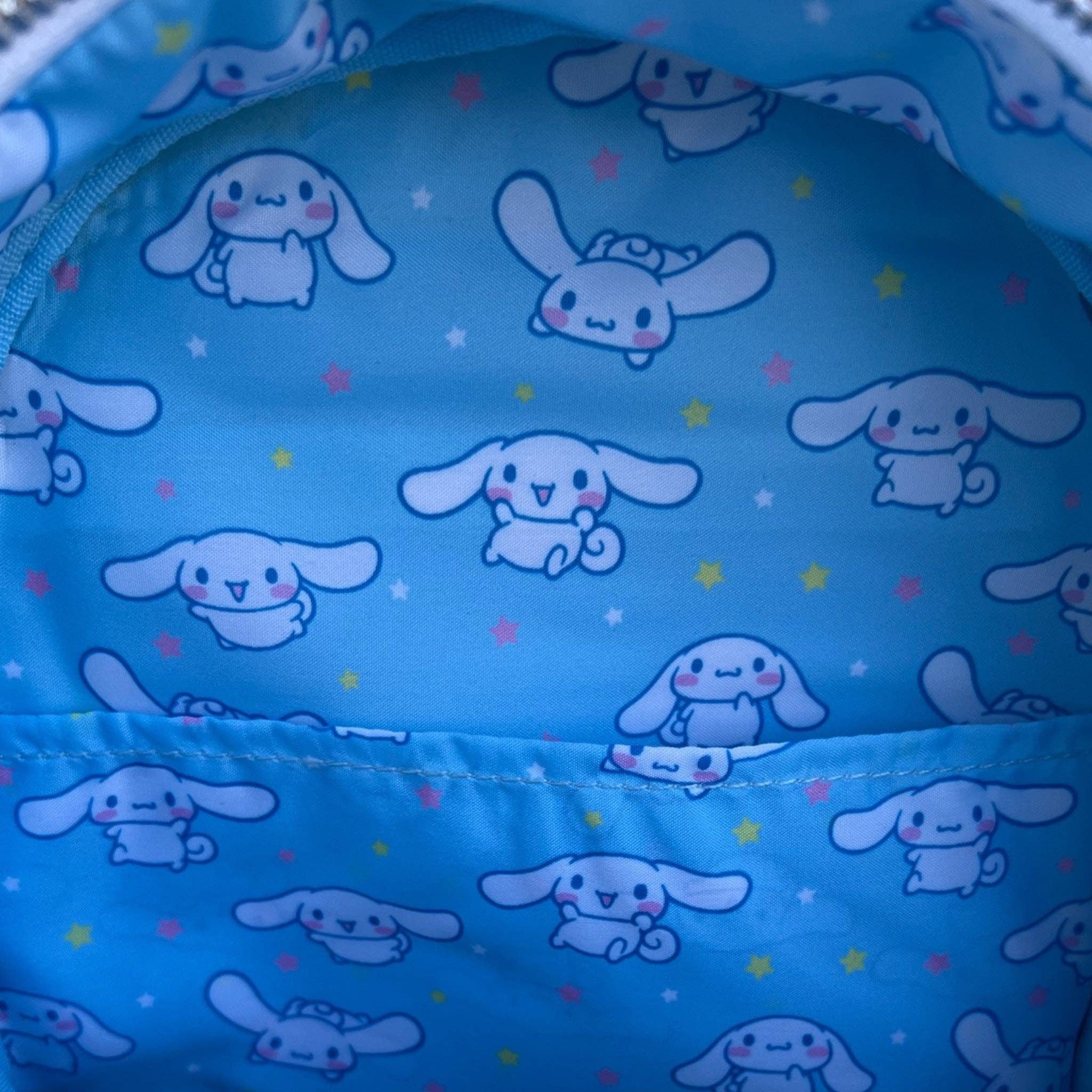 Grotto Treasures - Wholesale Backpack - Unisex - Grotto Treasures Exclusive - Sanrio Cinnamoroll Moveable Ears Mini Backpack9