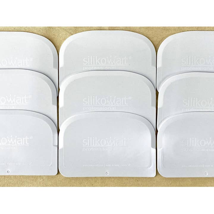 Salzmann Restwaren GmbH - Vente Spatules - Kit de raclette à pâte Silikomart pour pâtisserie, ustensile de cuisine2