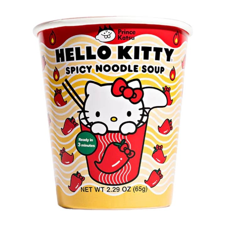 Cow Crack Wholesale - Vente Ramen - Nouilles épicées Hello Kitty