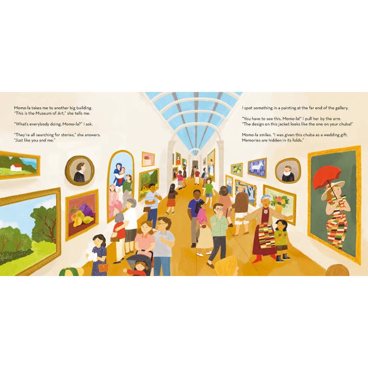Lantana - Vendita all'ingrosso Libro per l'infanzia (3-5) - My Momo-la is a Museum: libro per bambini con copertina rigida inclusiva2