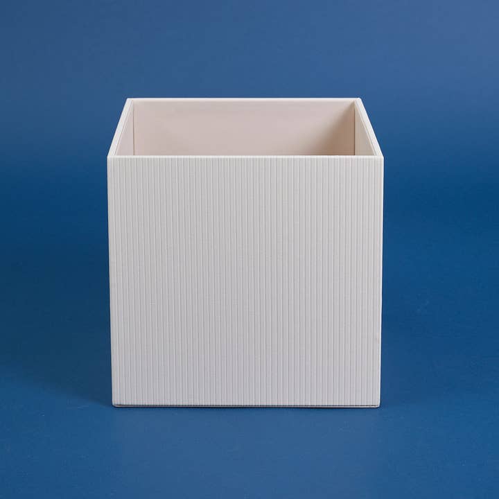 Straighten Up Home – Caixa de arrumação por atacado – Caixa Cubo Estriada (Pack de 2)2