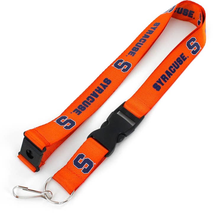 NCAA Syracuse Orange Team Lanyard, Orange for wholesale by Aminco USA