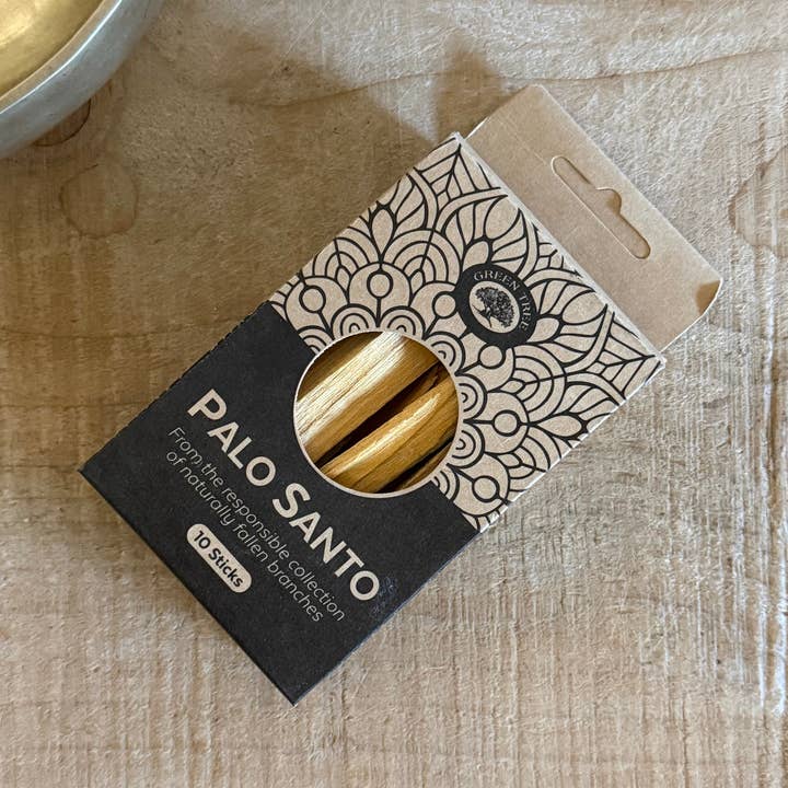 Green Tree Palo Santo Holy Wood Sticks – Sacred Cleansing Incense 10 sticks for wholesale by Buddha-Buddha