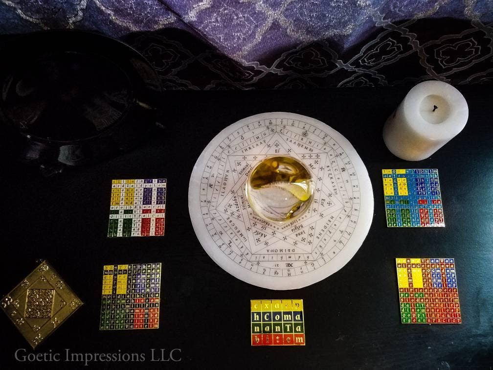 Goetic Impressions - Wholesale Meditation Supplies - Enochian Elemental Watchtower Tablets4