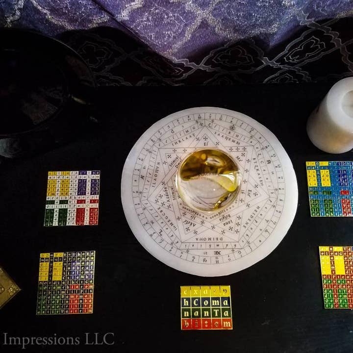 Goetic Impressions - Wholesale Meditation Supplies - Enochian Elemental Watchtower Tablets4