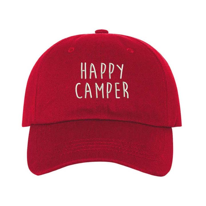 DSY Lifestyle - Wholesale Baseball Cap - Women's - Happy Camper Baseball Hat5