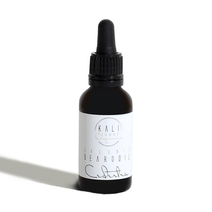 KaliFlower Organics - Wholesale Beard Styling Product - Organic Beard Oil - Cedar Bergamot0