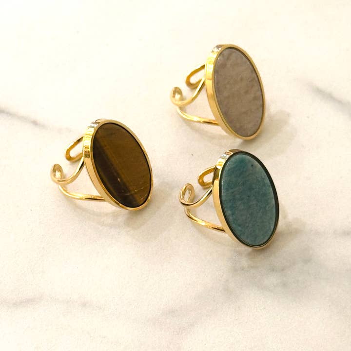 Rose Ellipse Form Waterproof Ring and other Purchase Wholesale statement jewellery. Free Returns & Net 60 Terms on Faire trending on Faire.