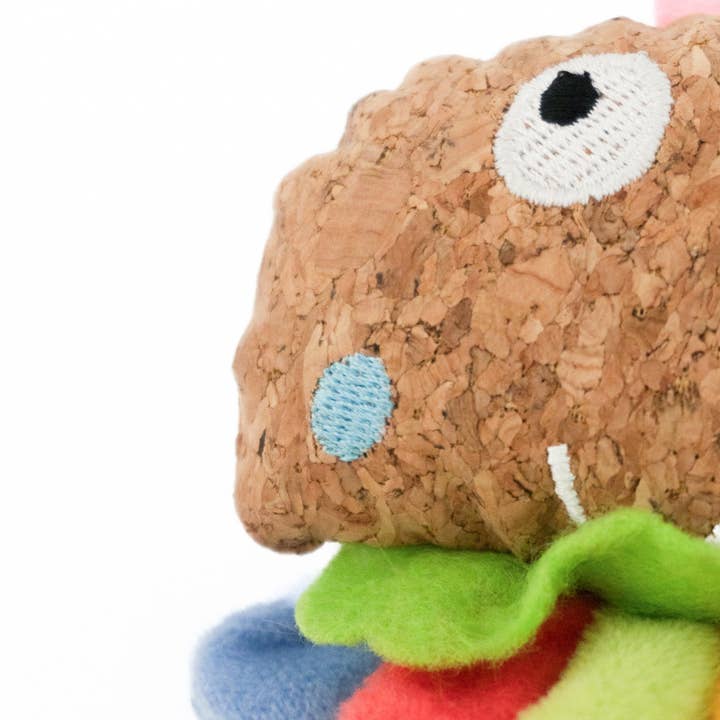 Mehrfarbiges Katzenkorkspielzeug für den Großhandel von Silver Paw