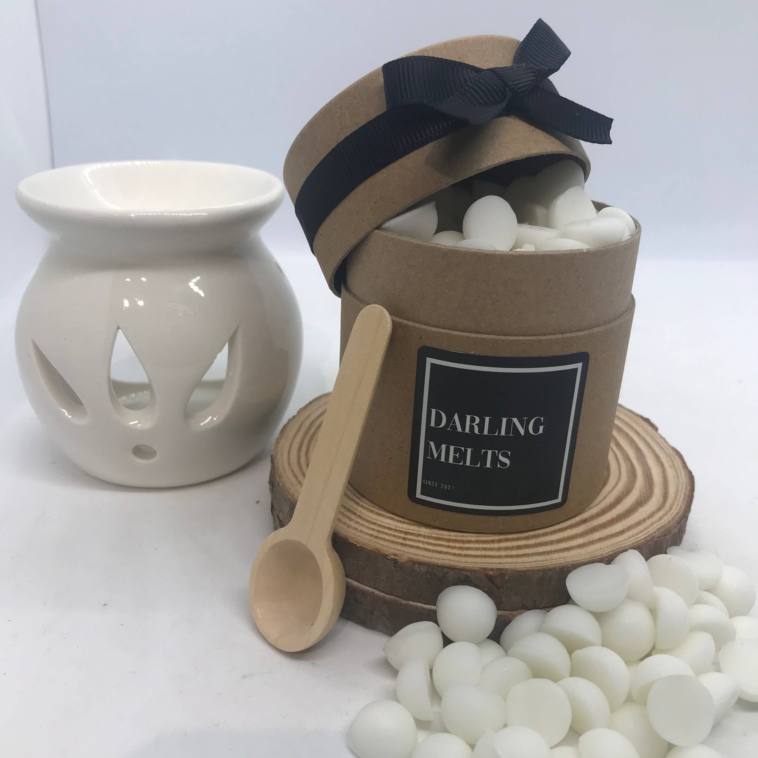 Darling Melts – Cera sólida por atacado – Caixa e colher de colher de derretimento de cera elegante2