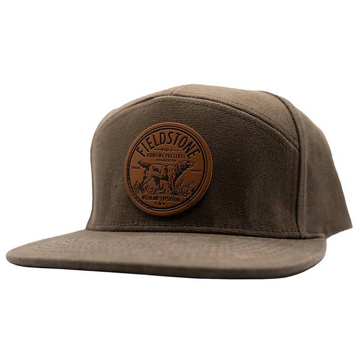 Preserve 7 Panel Waxed Cotton Hat (RH-230) for wholesale by Fieldstone - Sporting Lifestyle Brand