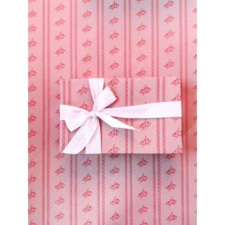 70cm x 100m Rolls KRAFT BLOOM Peach/Orange for wholesale by CHIC&PAPER