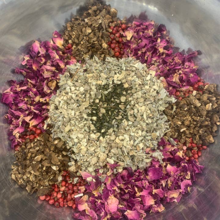 Antidote Apothecary - Wholesale Loose Tea - TAURUS Zodiac Tea Blend, There is a Rose in Spanish Harlem