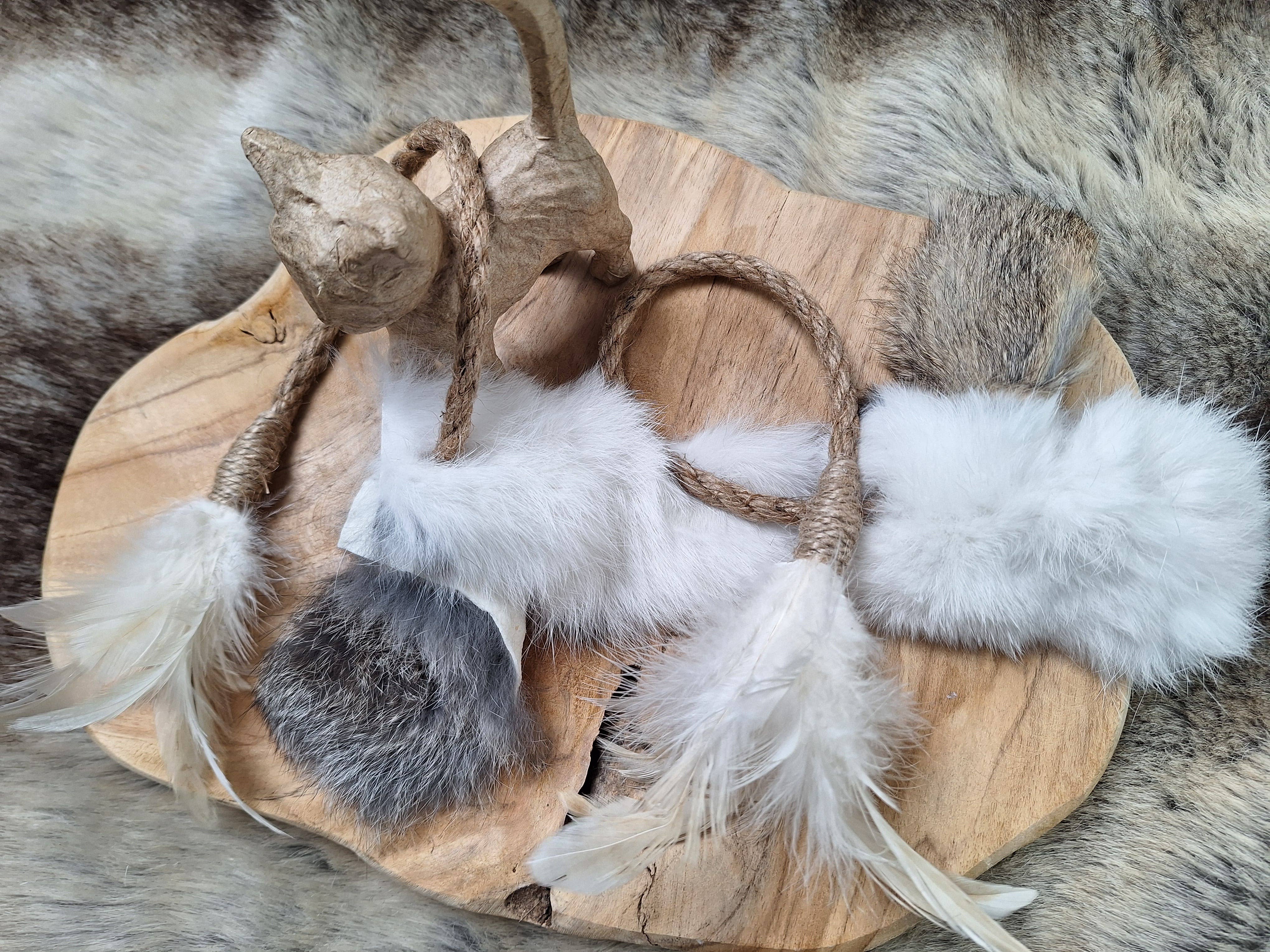 Les Pepettes Créations - Wholesale Pet Toy - Cat - SERPENT LAPIN2