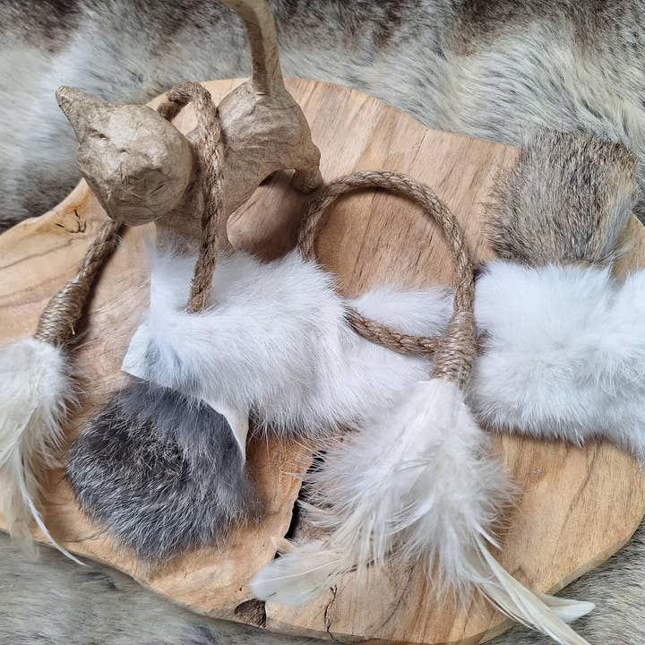 Les Pepettes Créations - Wholesale Pet Toy - Cat - SERPENT LAPIN2