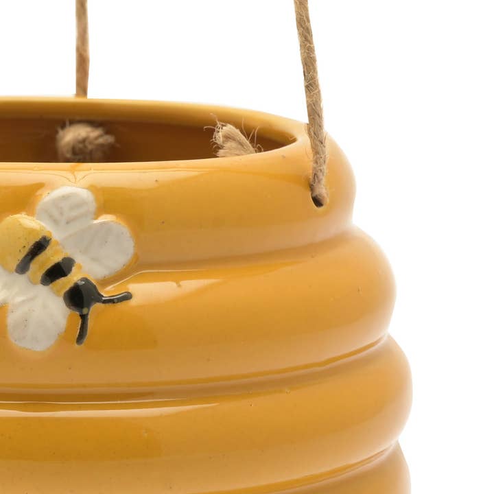 WIDDOP and Co. - Wholesale Plant Pot - **MULTI 2** Country Living Hanging Planter - Bee Hive1