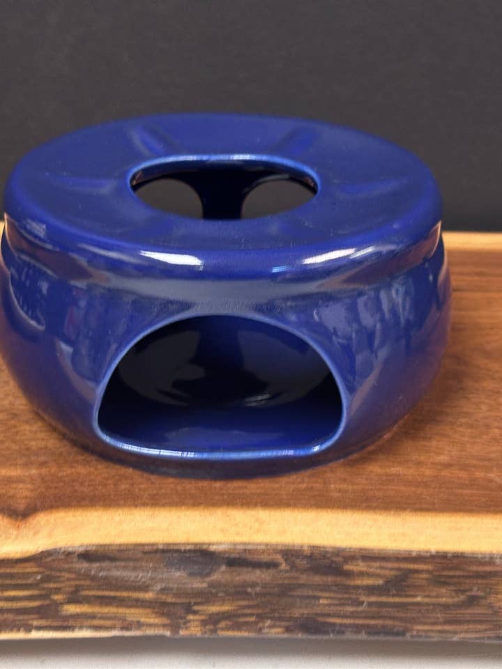 Calientaplatos, Portavelas para Tetera - M, cuchara se vende por separado para venta al por mayor de Music City Polish Pottery