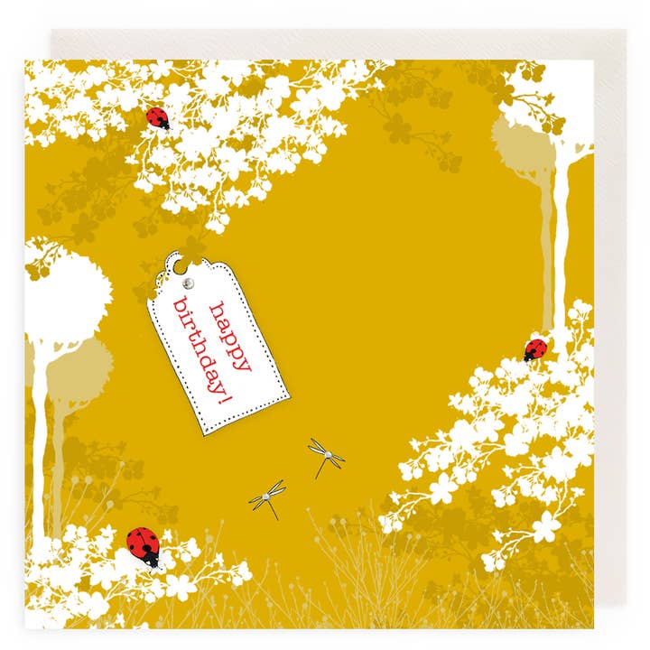 Happy Birthday card for wholesale by Clear Creations